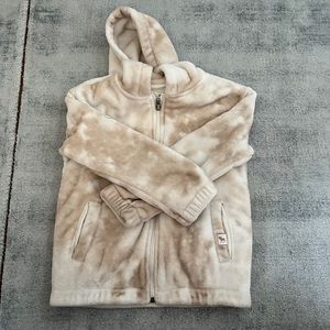 abercrombie kids faux fur jacket size7/8